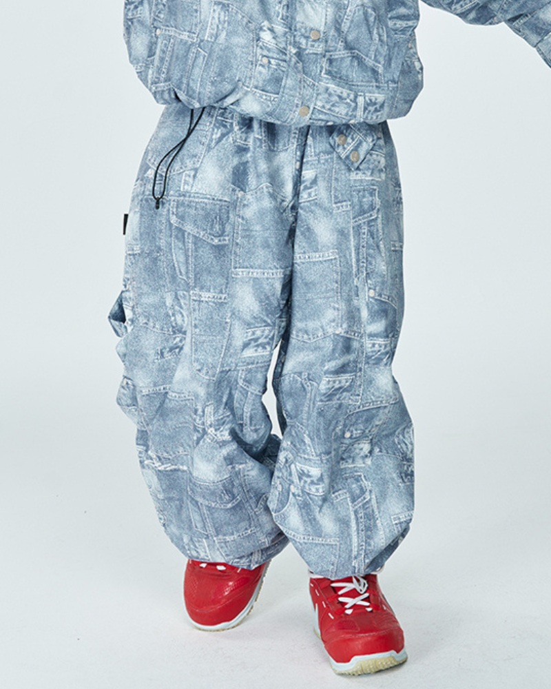Ski Wear Thickened 3L Hooded Snowboard Suit -Men's (Single Unit Available)