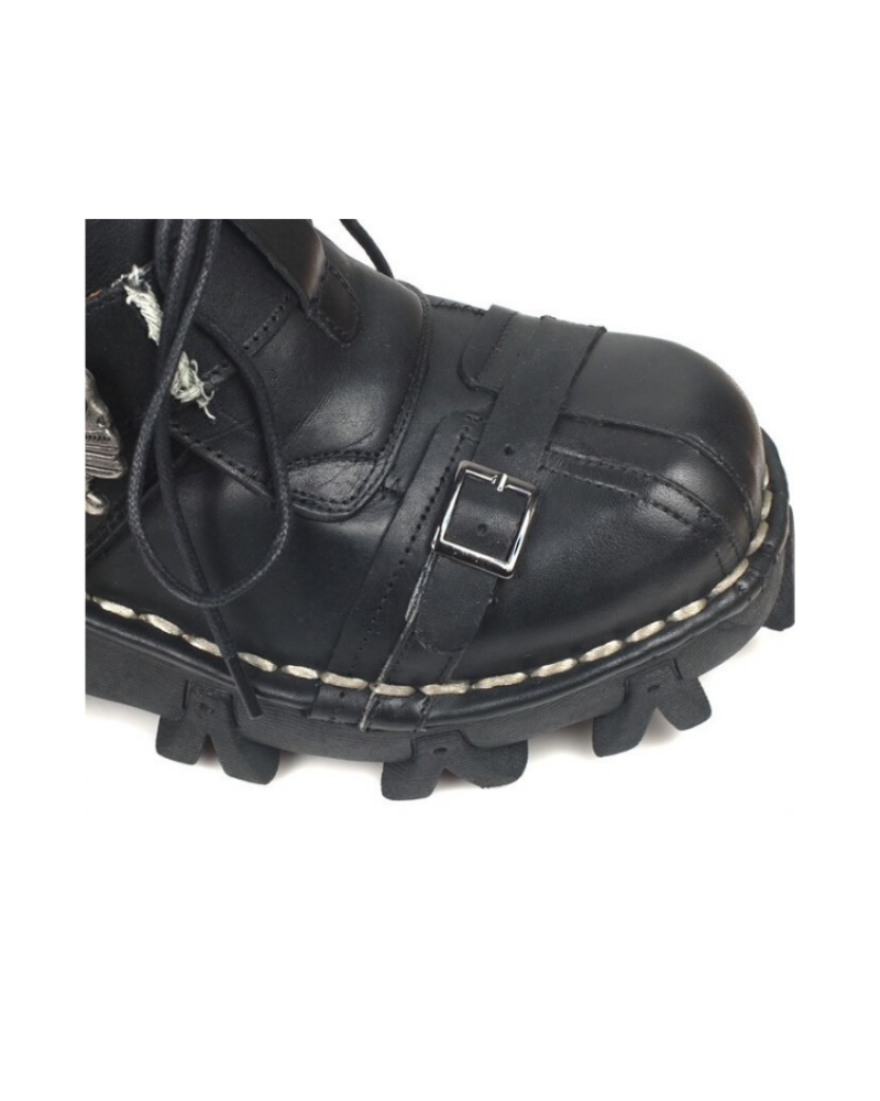 Punk Skull Unisex Motorcycle Riding Boots