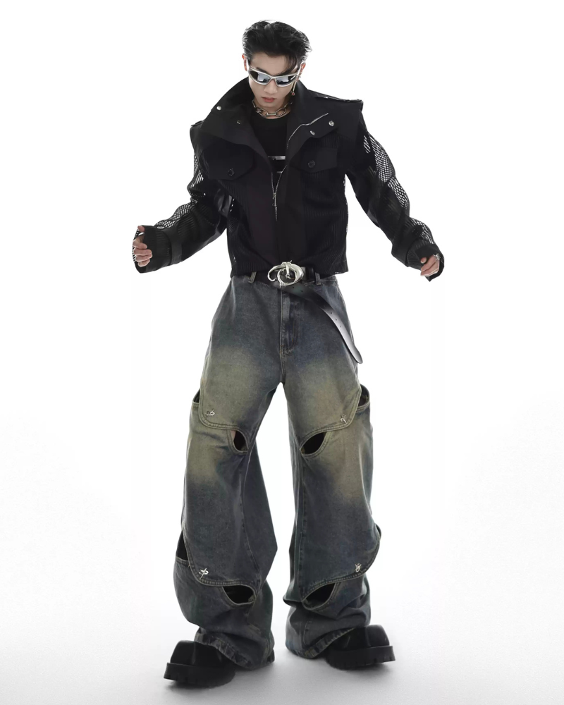 Opium Outfits Street Denim Pants | Y2K Jeans