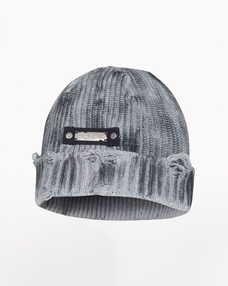 Streetwear Dirty Fit Holed Knit Hat