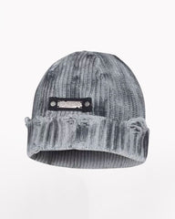 Streetwear Dirty Fit Holed Knit Hat