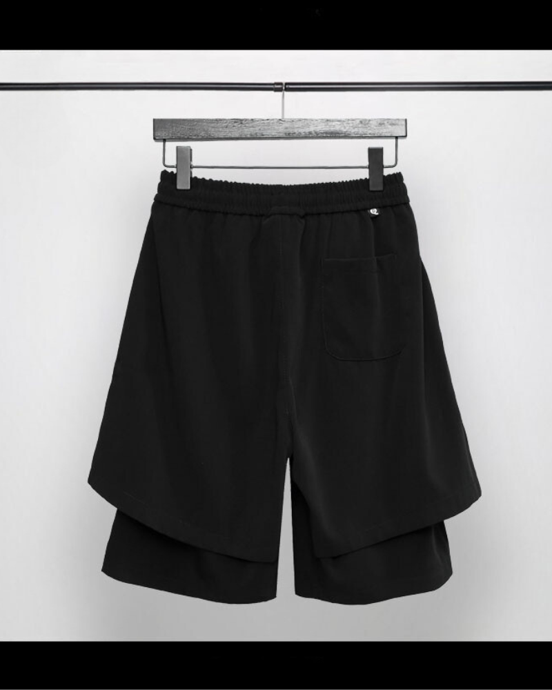 Double-Layer Mens Summer Shorts