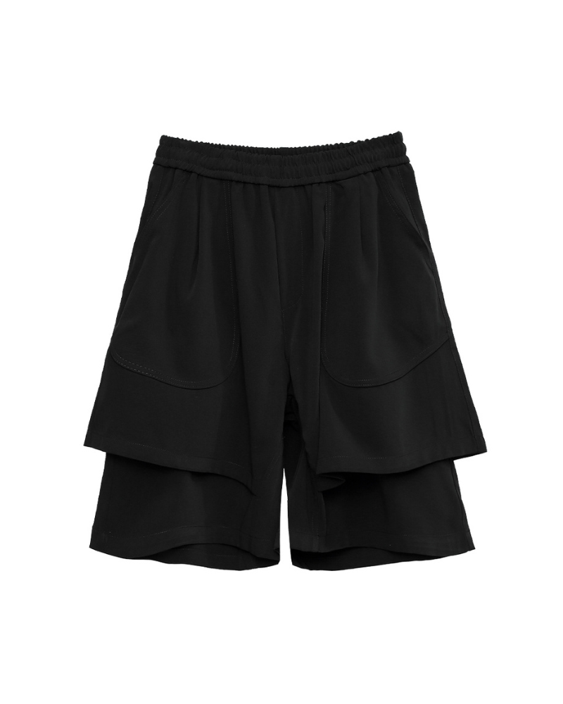 Double-Layer Mens Summer Shorts