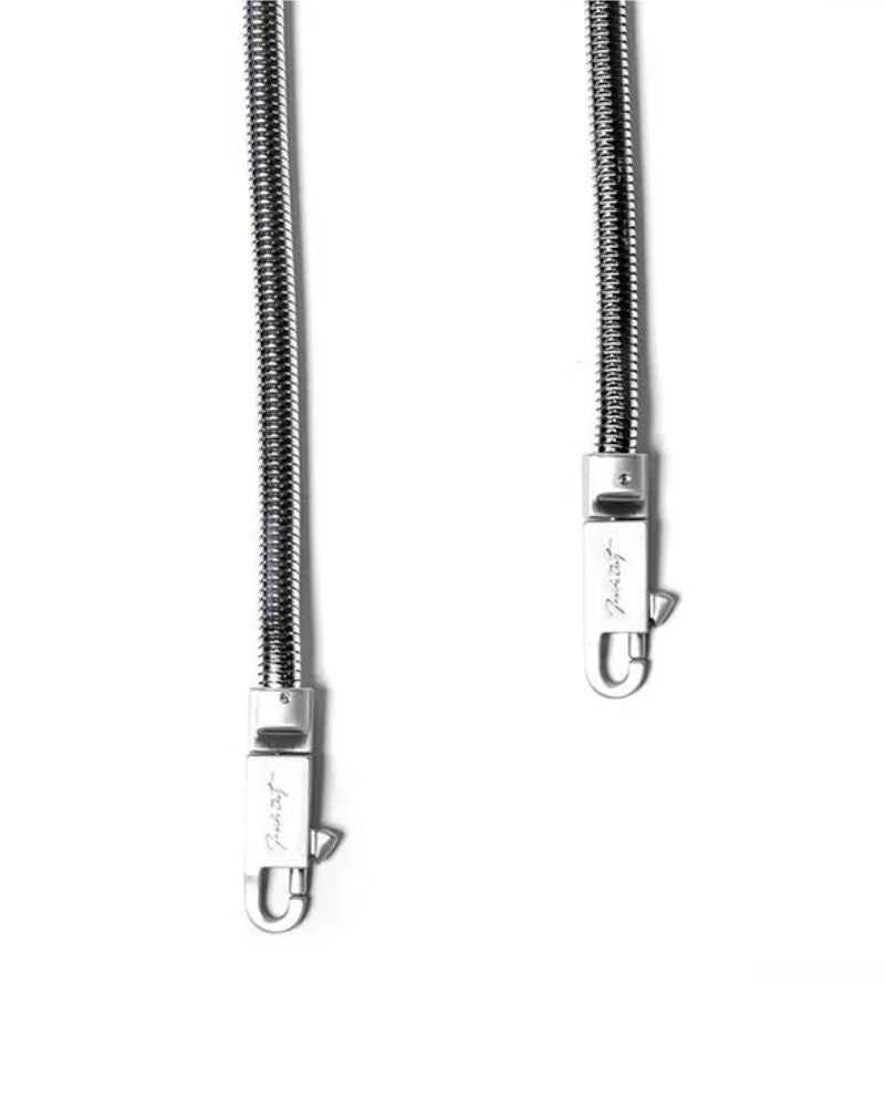 Streetwear Double-layered Snake Bone Necklace