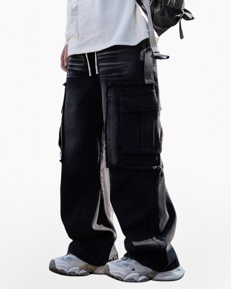 Streetwear Heavy Washed Straight Y2K Jeans