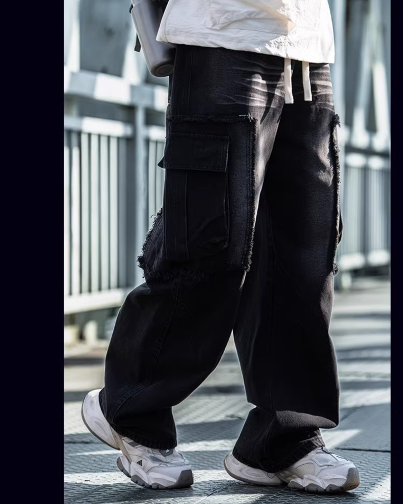 Streetwear Heavy Washed Straight Y2K Jeans