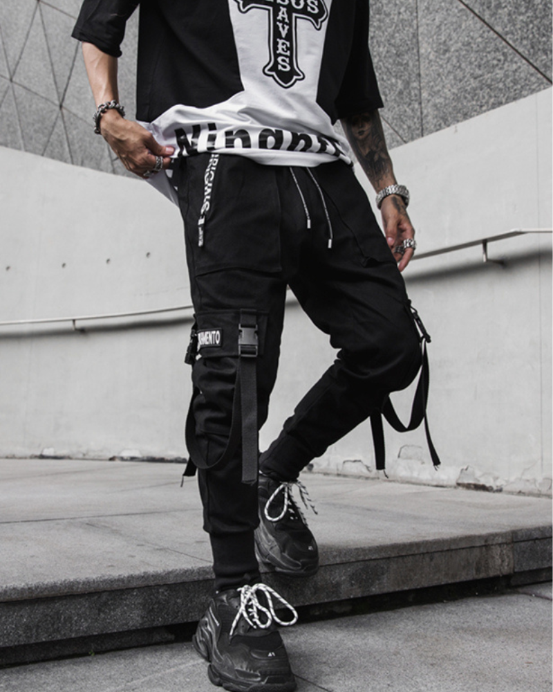 Streetwear Slim Fit Cargo Pants