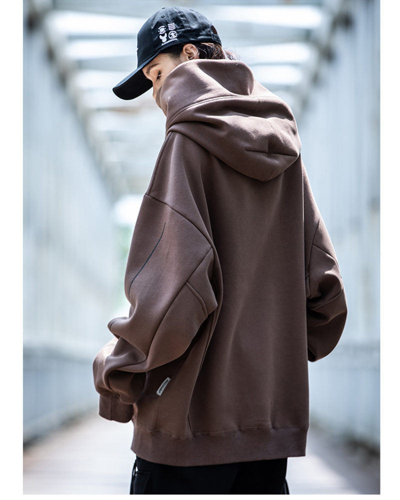 Streetwear Turtleneck Unisex Hoodie