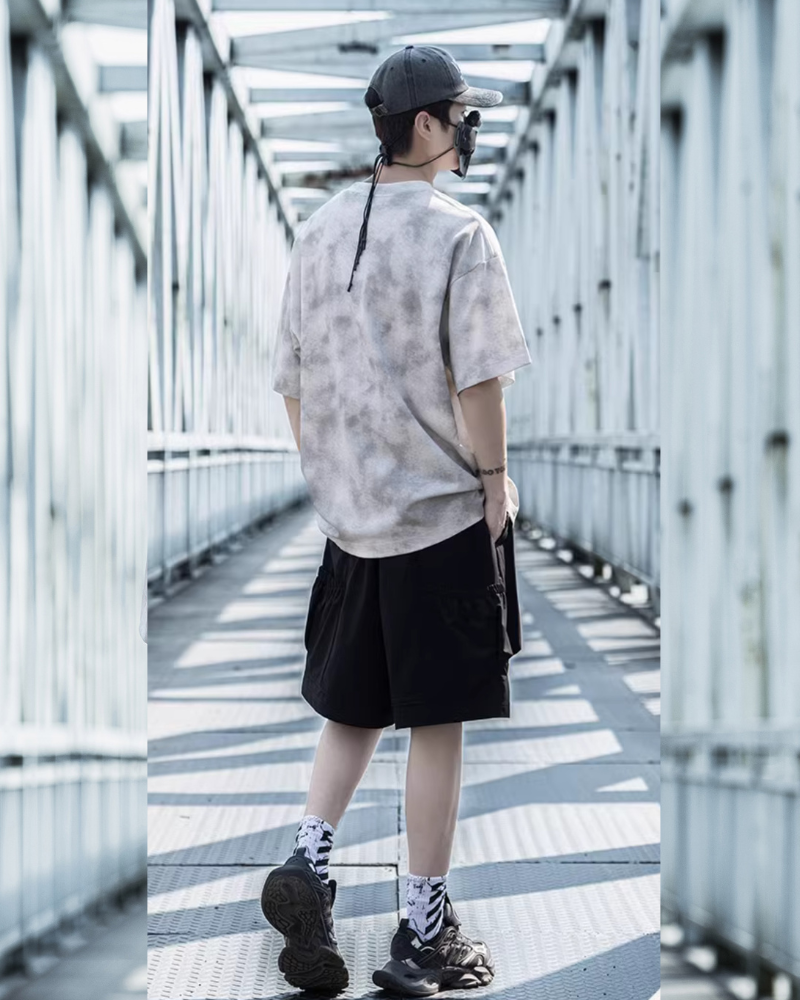 Streetwear  Unisex Graffiti Graphic T-Shirt