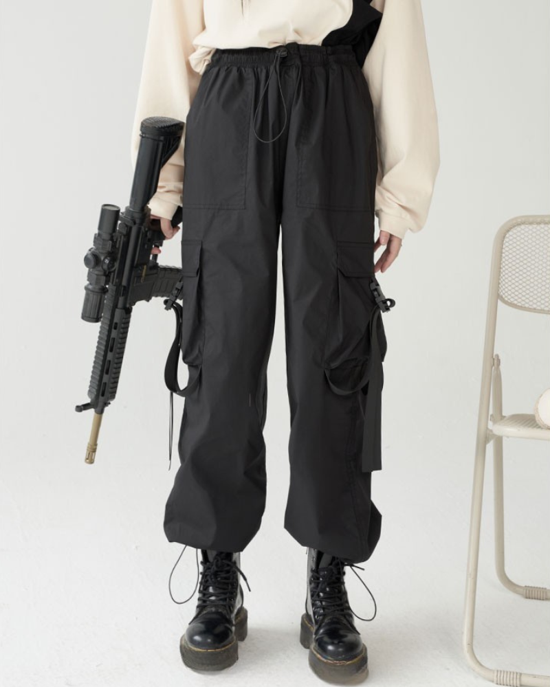 Streetwear Utility Pockets Women's Cargo Pants