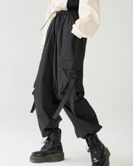 Streetwear Utility Pockets Women's Cargo Pants