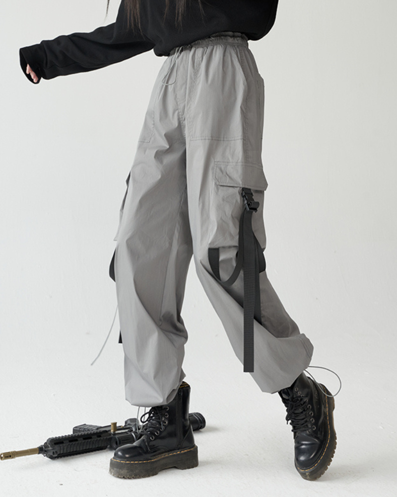 Streetwear Utility Pockets Women's Cargo Pants