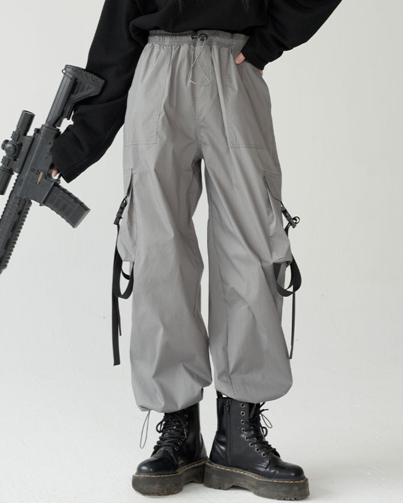 Streetwear Utility Pockets Women's Cargo Pants