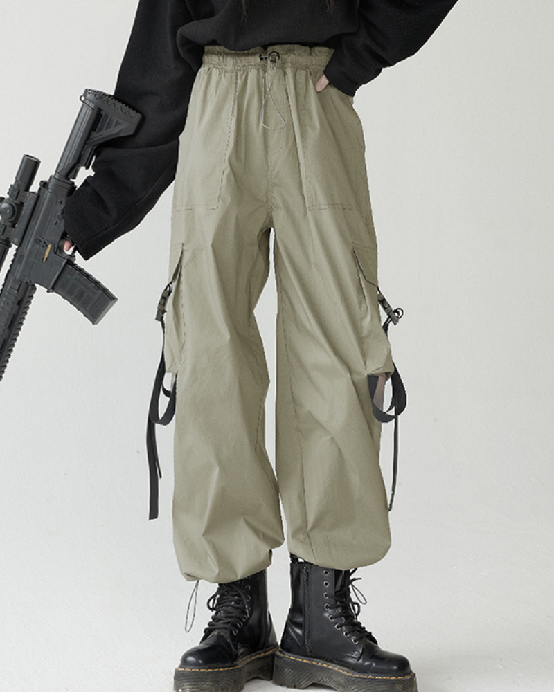 Streetwear Utility Pockets Women's Cargo Pants