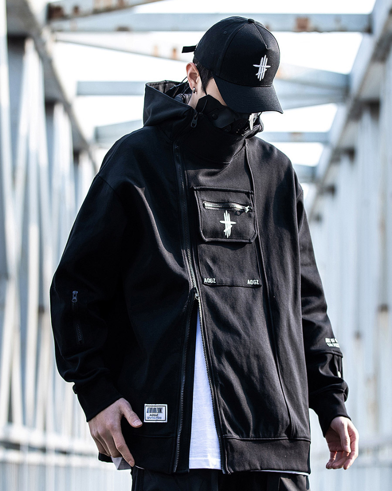 Cardigan Unisex Zip Up Hoodie