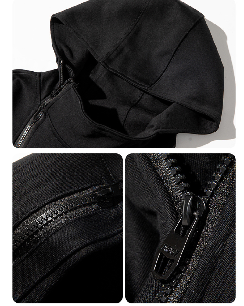 Cardigan Unisex Zip Up Hoodie