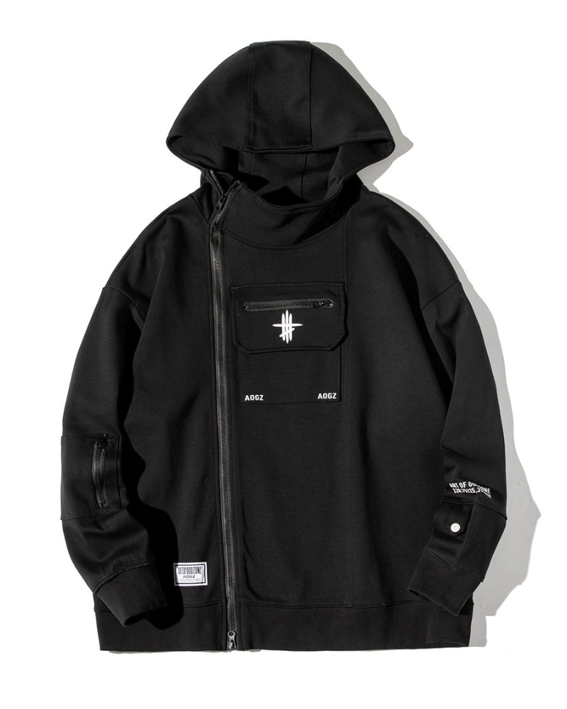 Cardigan Unisex Zip Up Hoodie