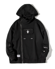 Cardigan Unisex Zip Up Hoodie