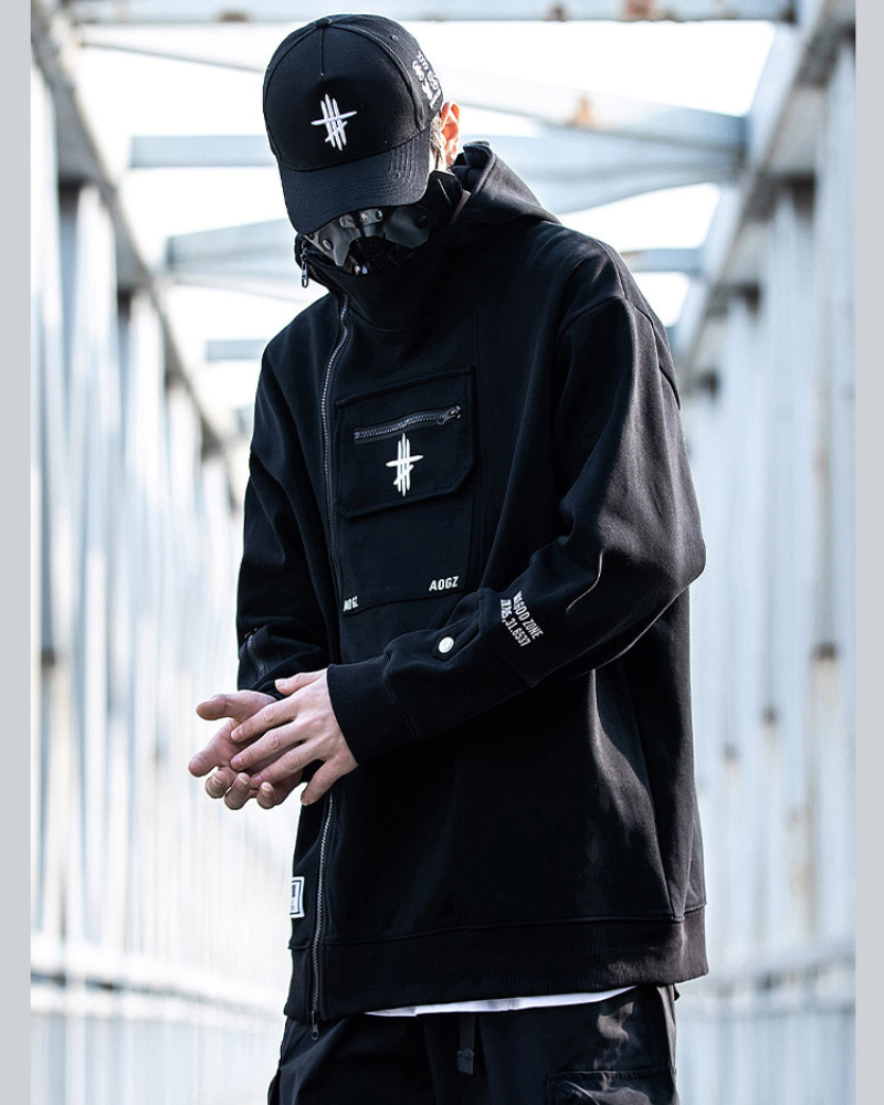 Cardigan Unisex Zip Up Hoodie