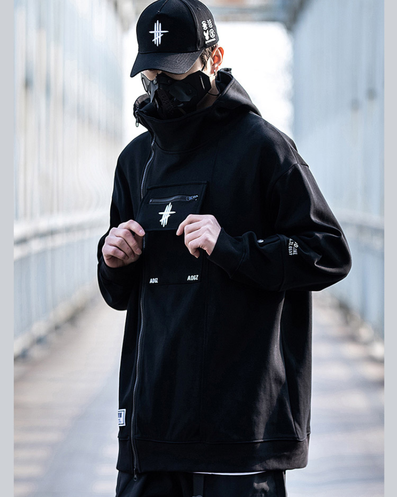 Cardigan Unisex Zip Up Hoodie