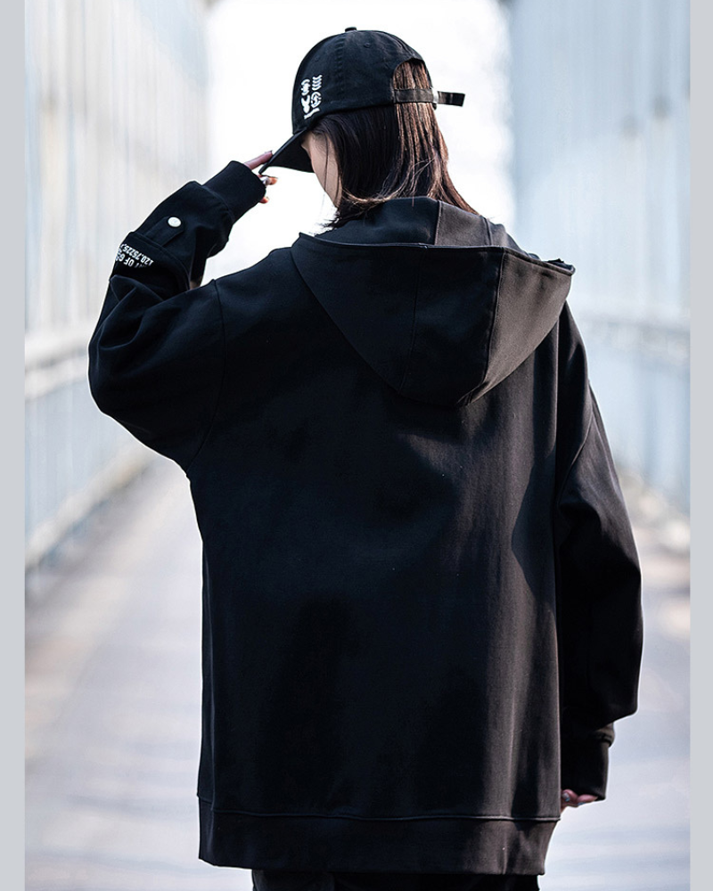 Cardigan Unisex Zip Up Hoodie