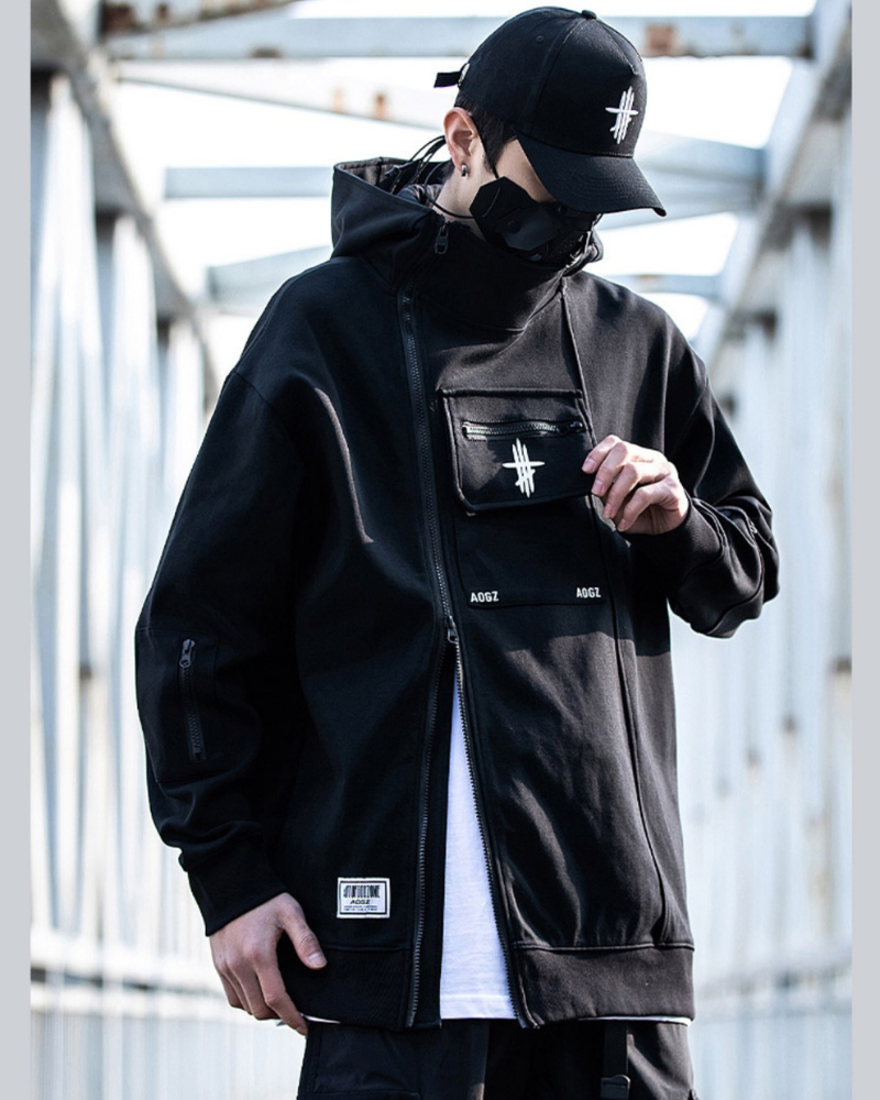 Cardigan Unisex Zip Up Hoodie