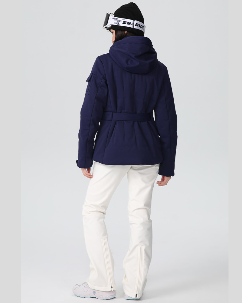 Ski Wear Stretch Fabric Slim Fit Ski Jacket -Women's