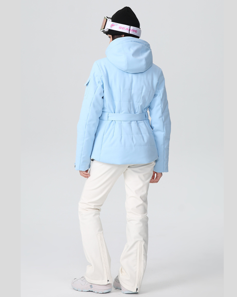 Ski Wear Stretch Fabric Slim Fit Ski Jacket -Women's