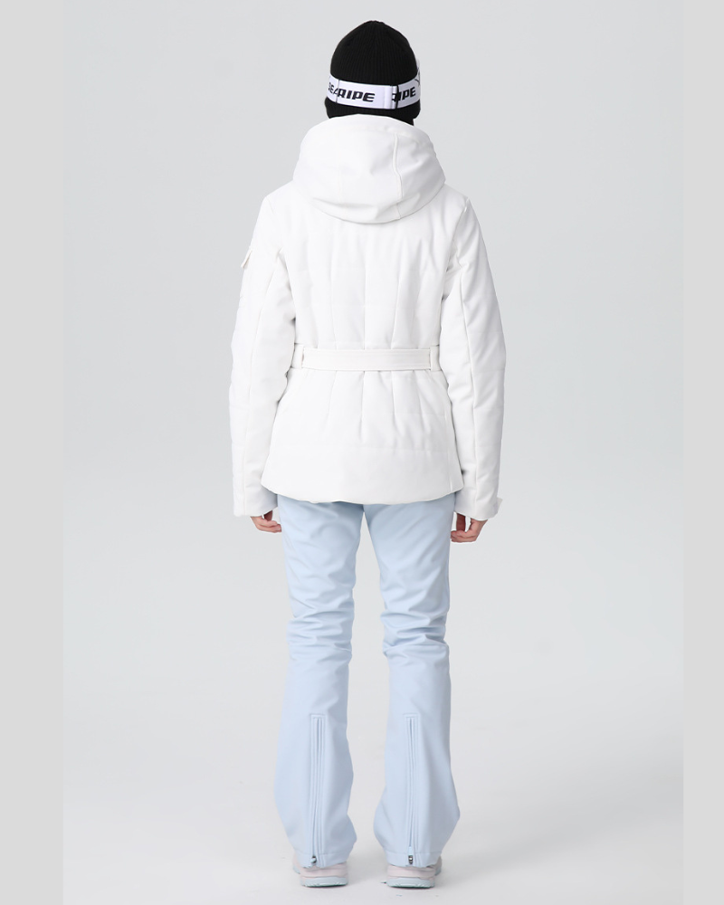 Ski Wear Stretch Fabric Slim Fit Ski Jacket -Women's