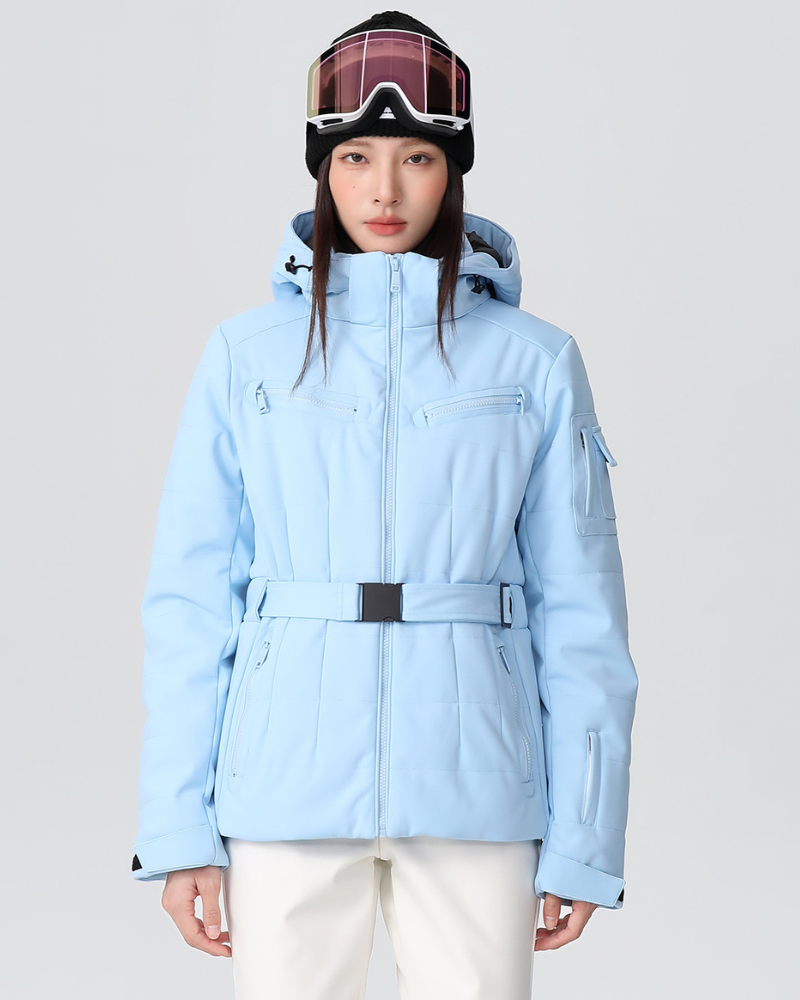 Ski Wear Stretch Fabric Slim Fit Ski Jacket -Women's