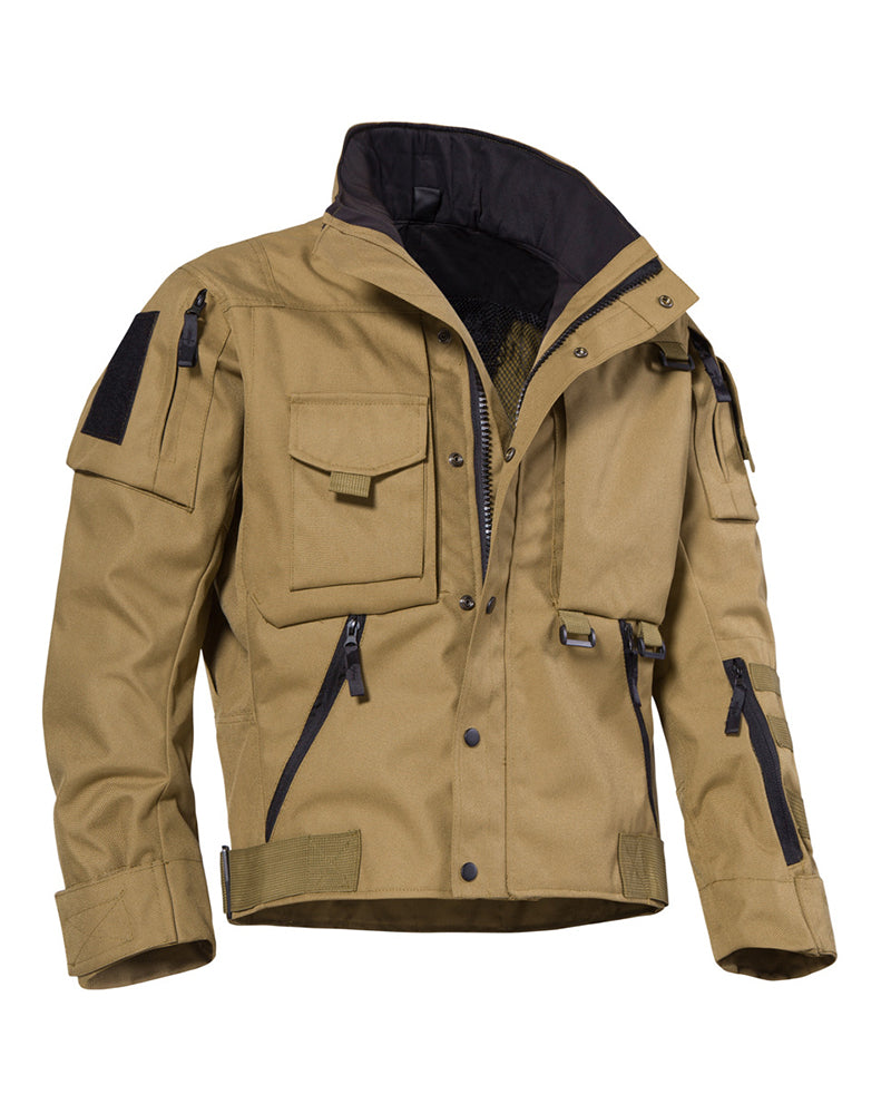 Outdoor Resistant Soft Shell Winter Jacket