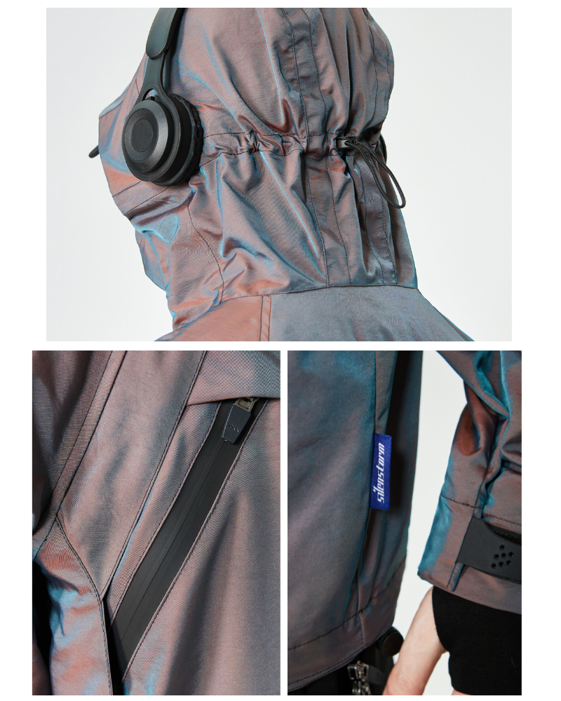 Photochromic Outdoor Softshell Hooded Jacket
