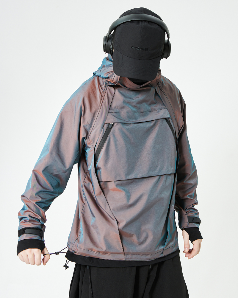 Photochromic Outdoor Softshell Hooded Jacket