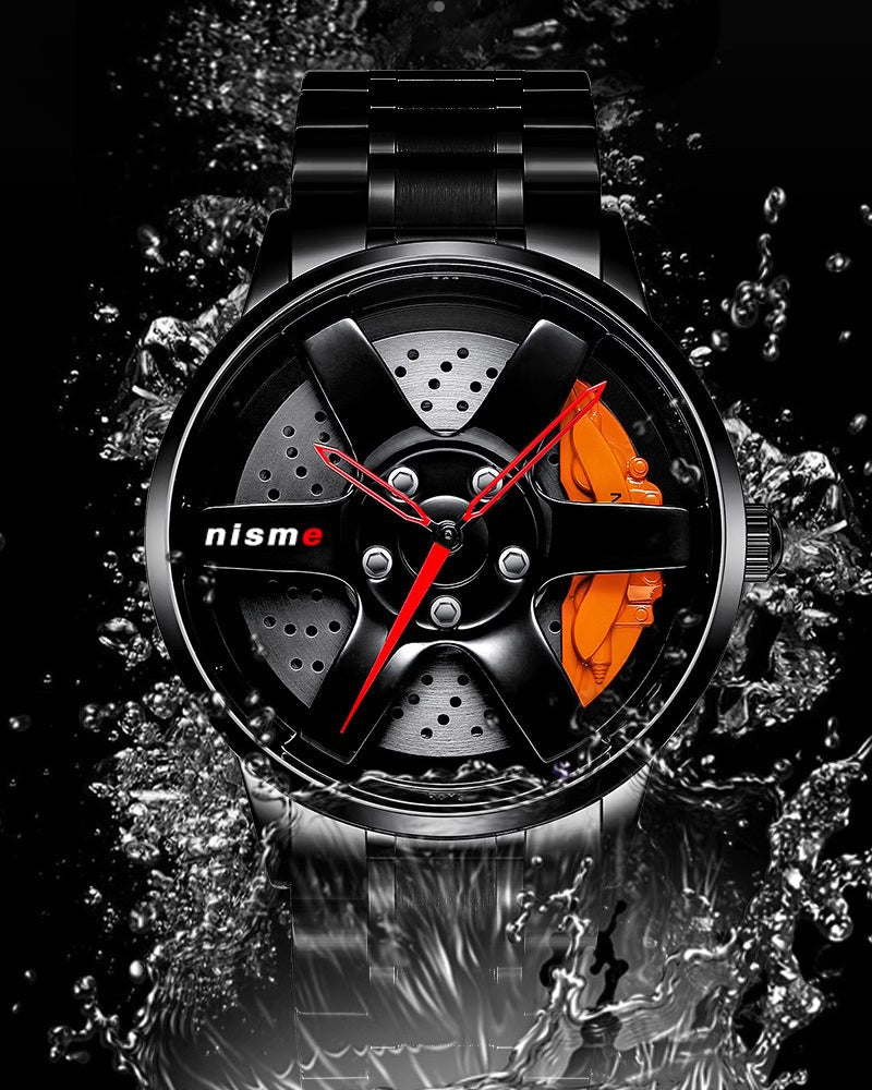 3D Hollow Out Spinning Luminous Watch