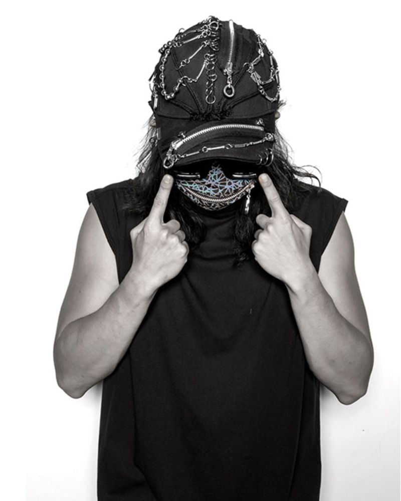3M Reflective Zipper Face Mask