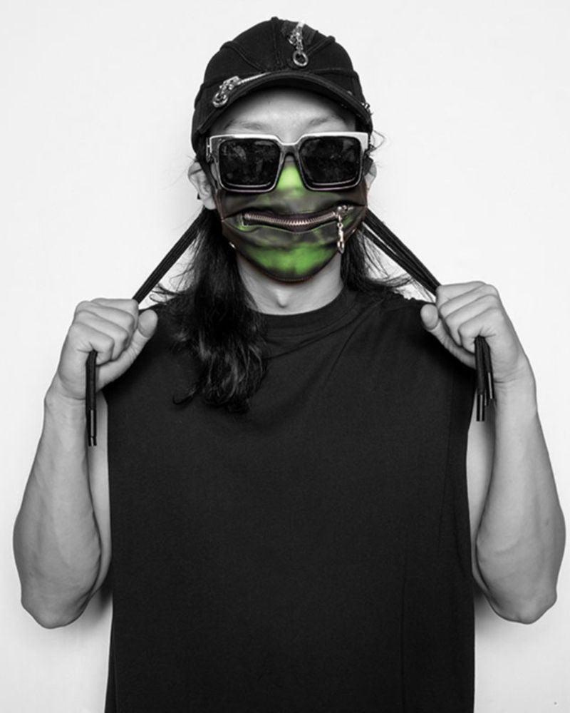 3M Reflective Zipper Face Mask