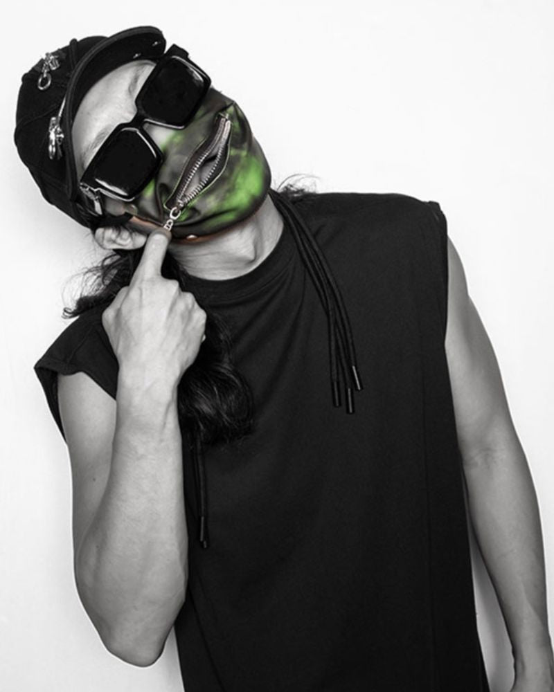 3M Reflective Zipper Face Mask