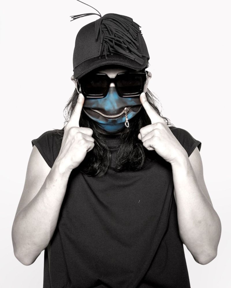 3M Reflective Zipper Face Mask