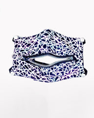 3M Reflective Zipper Face Mask