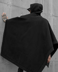 Batwing Loose Hooded Cape
