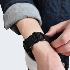 Techwear Buckles Bracelet Black