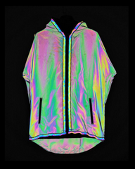 Colorful Reflective Hooded Jacket