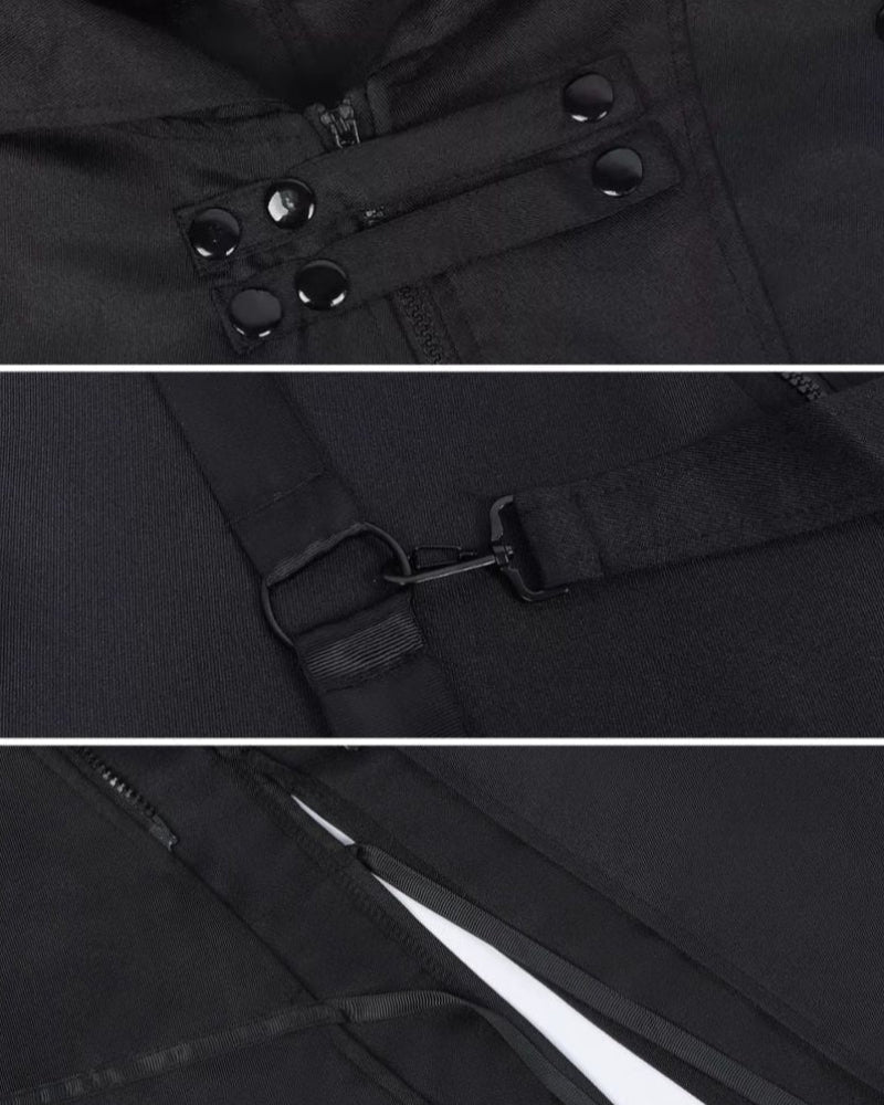 Cosplay Costume Sleeveless Long Coat