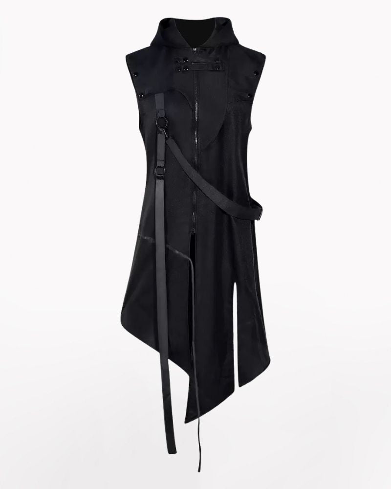Cosplay Costume Sleeveless Long Coat
