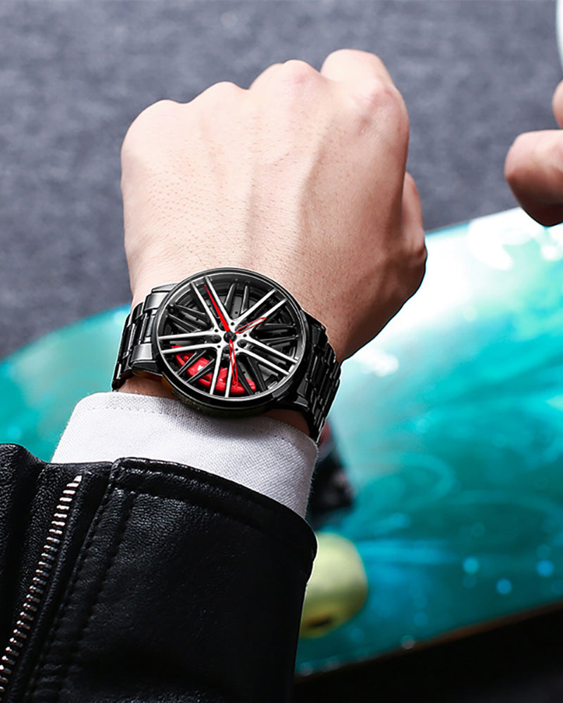 Coupe Hollow Out Spinning Watch