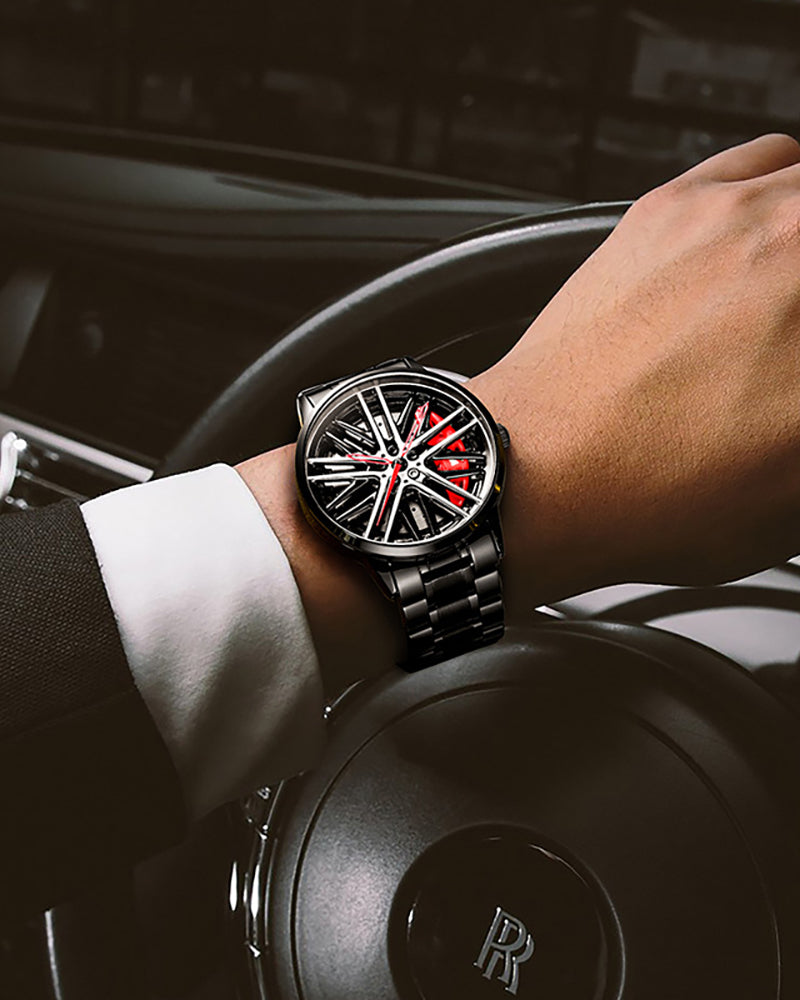 Coupe Hollow Out Spinning Watch