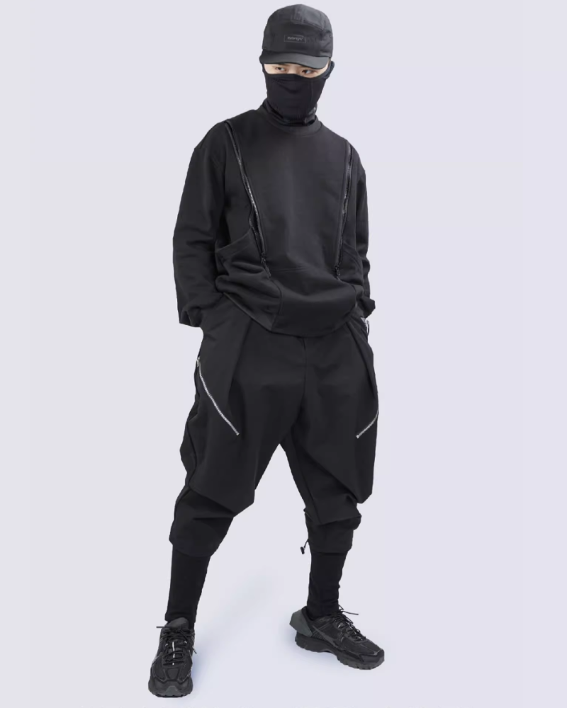 Fake Two-Piece Hakama Pants