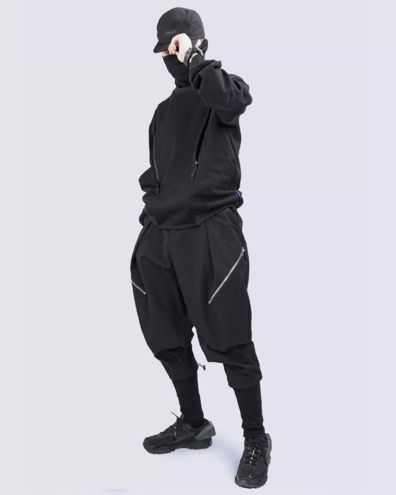 Fake Two-Piece Hakama Pants