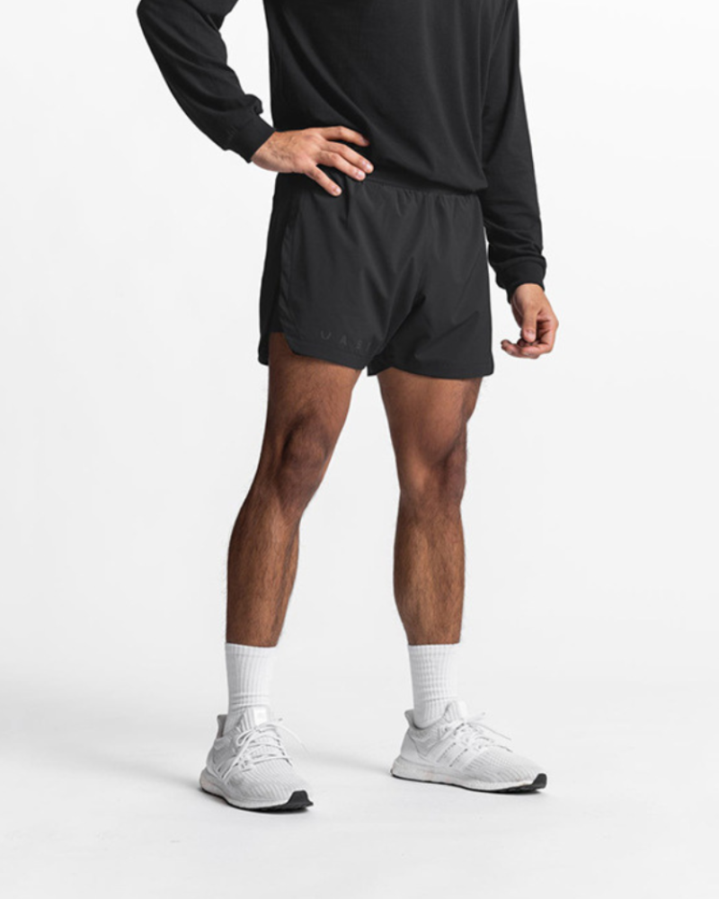 Double-Layer Mens Workout Shorts