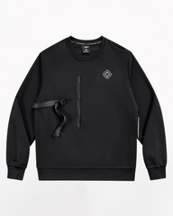 Fake Two Piece Crewneck Tactical Sweatshirt